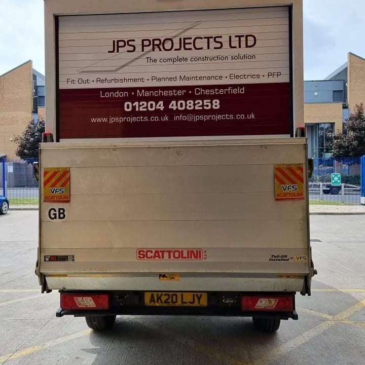 Luton van added to the JPS fleet JPS Projects